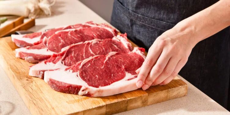 Usar carne roja para las venas varicosas